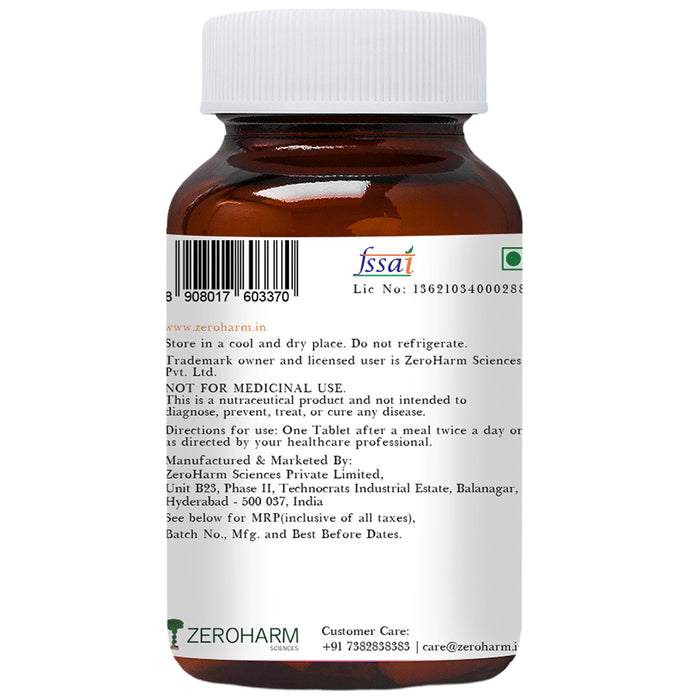 Zeroharm Sciences Holo Lung Detox Tablet