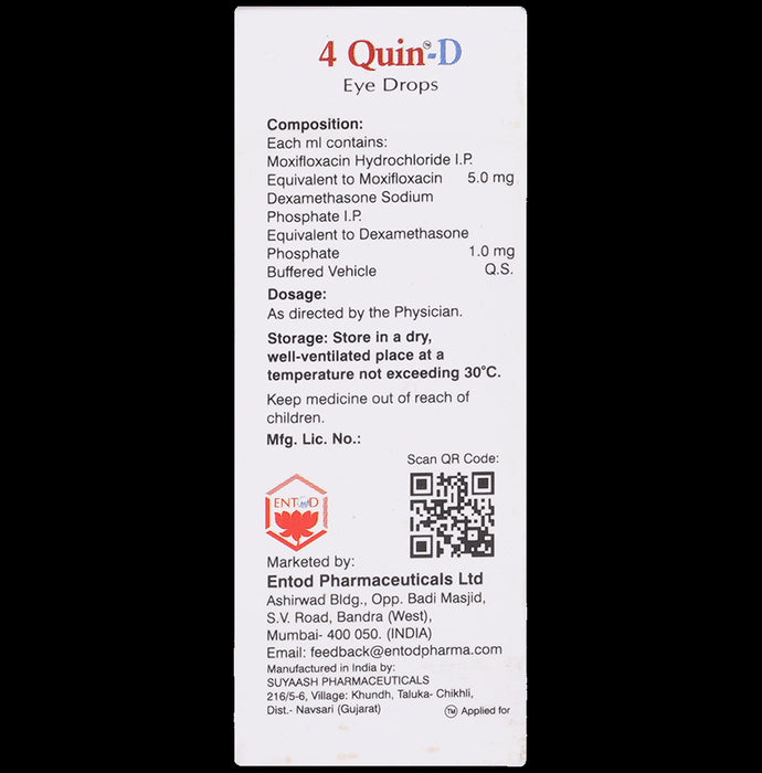 4 Quin-D Eye Drop