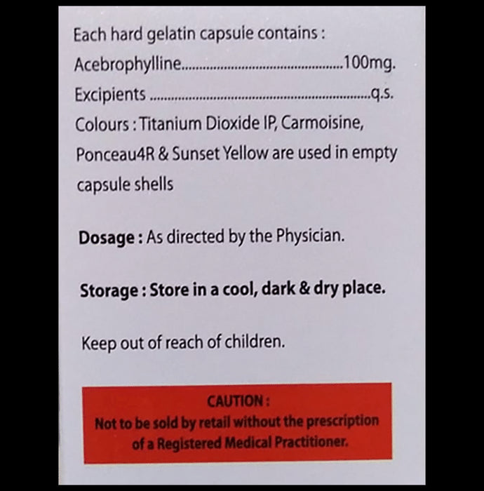 Abrofast 100 Capsule