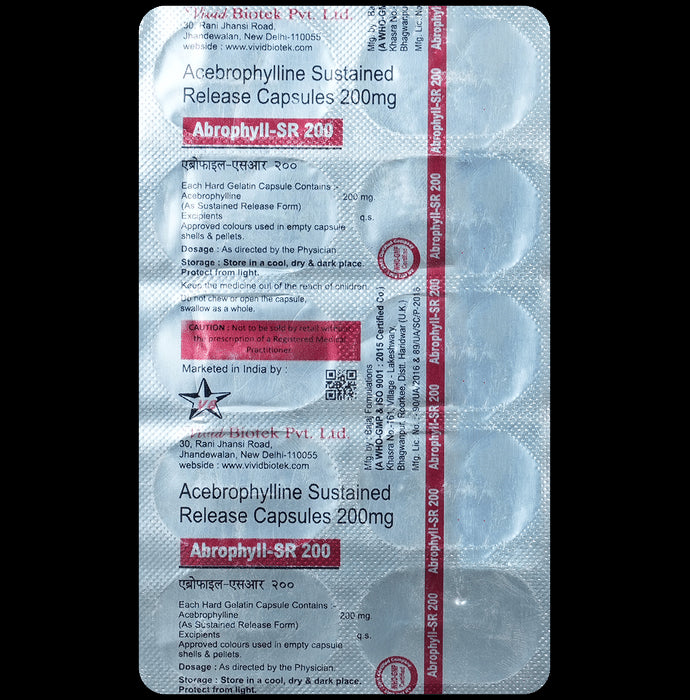 Abrophyll-SR 200 Tablet
