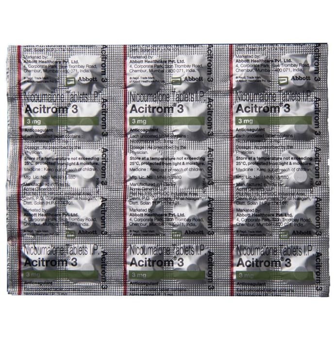 Acitrom 3 Tablet
