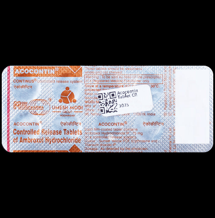 Acocontin Tablet CR
