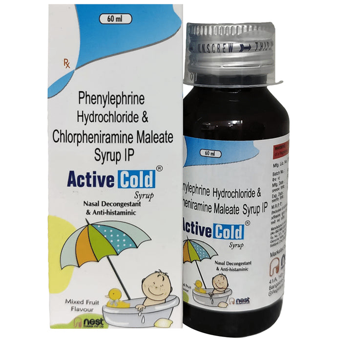 Active Cold Syrup Mixed Fruit