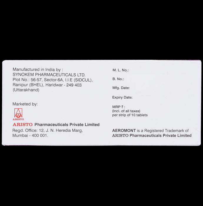 Aeromont-B Tablet