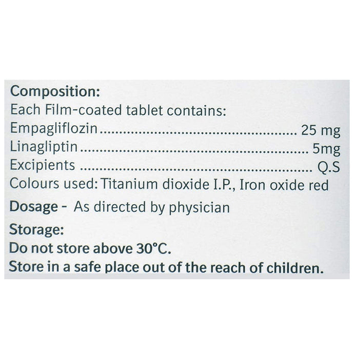 Ajaduo 25mg/5mg Tablet