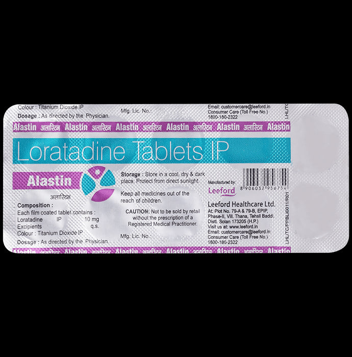 Alastin 10mg Tablet