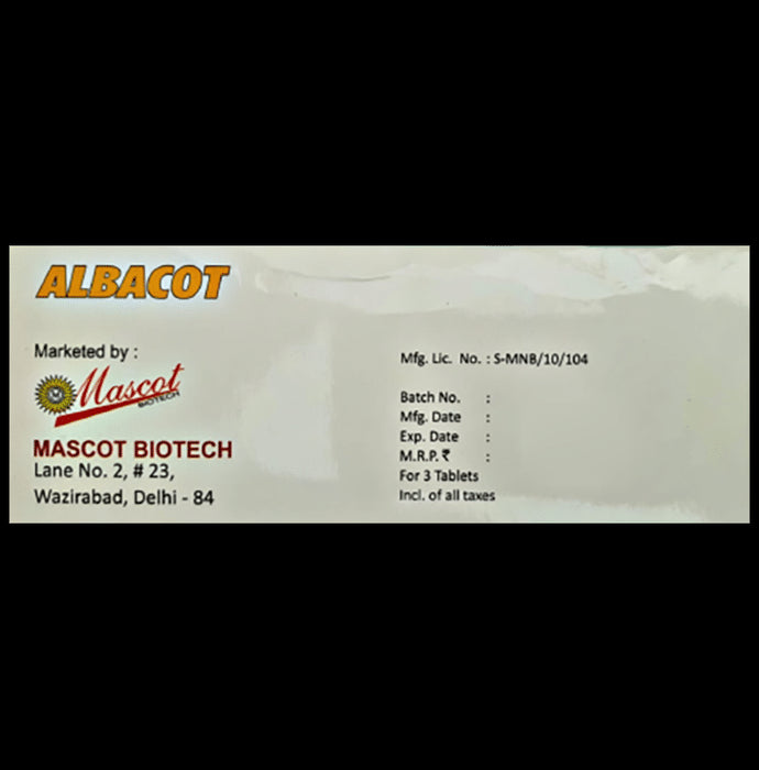 Albacot Chewable Tablet