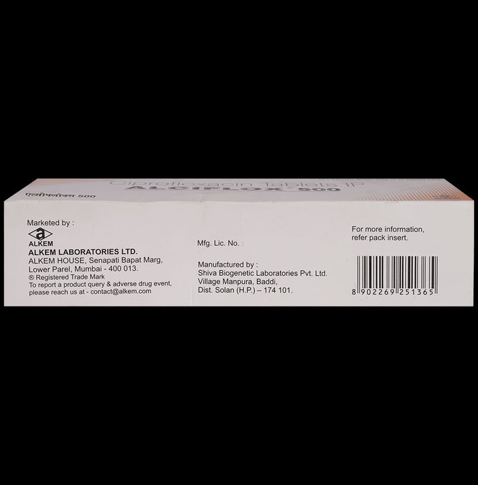 Alciflox 500mg Tablet