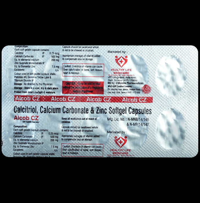 Alcob CZ Soft Gelatin Capsule