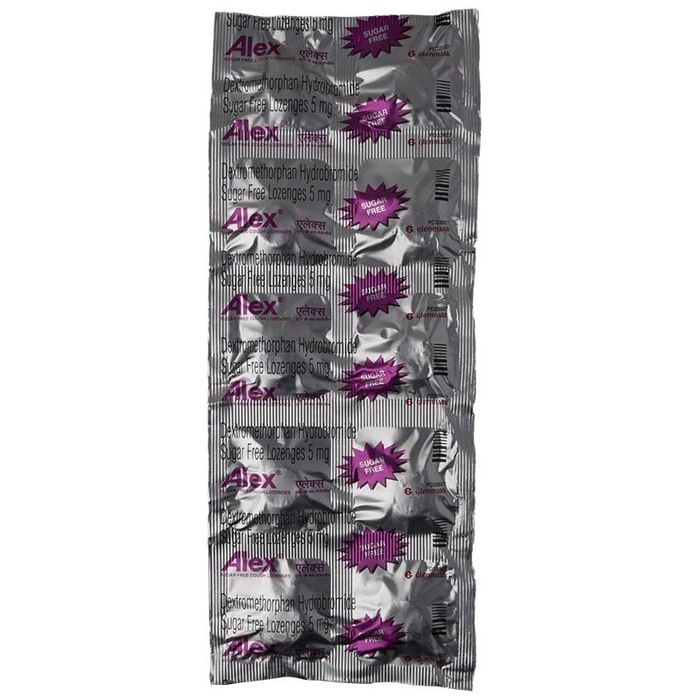 Alex Cough Lozenges Sugar Free