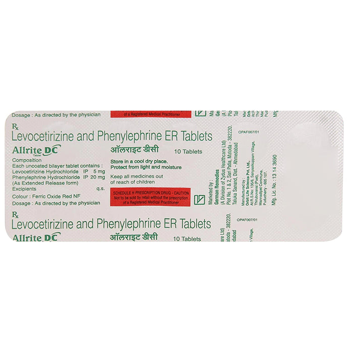 Allrite DC Tablet ER