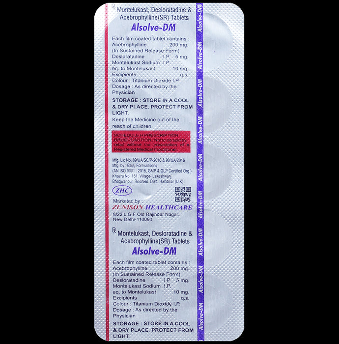Alsolve-DM Tablet