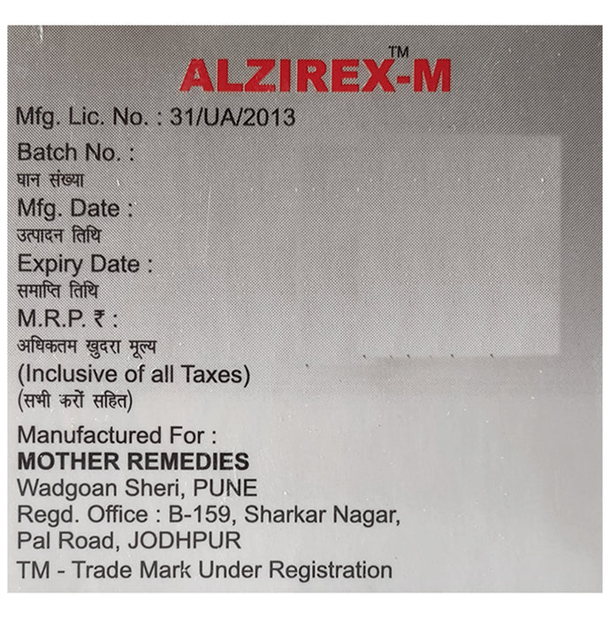 Alzirex-M Tablet