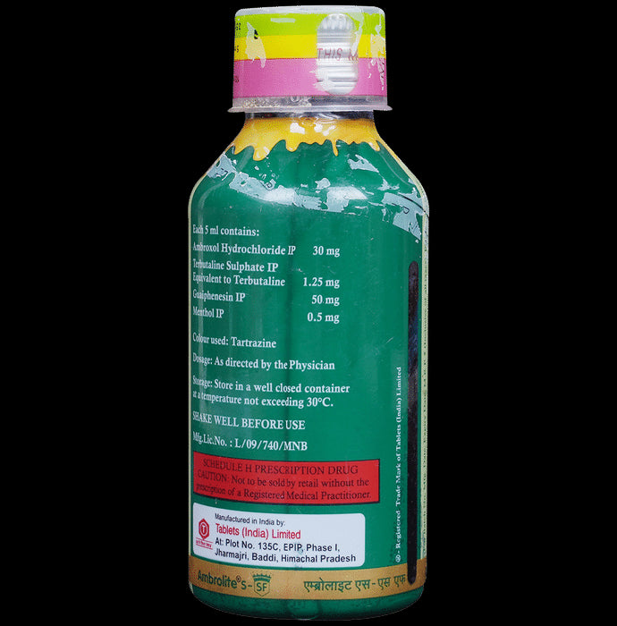 Ambrolite S-SF Syrup Sugar Free