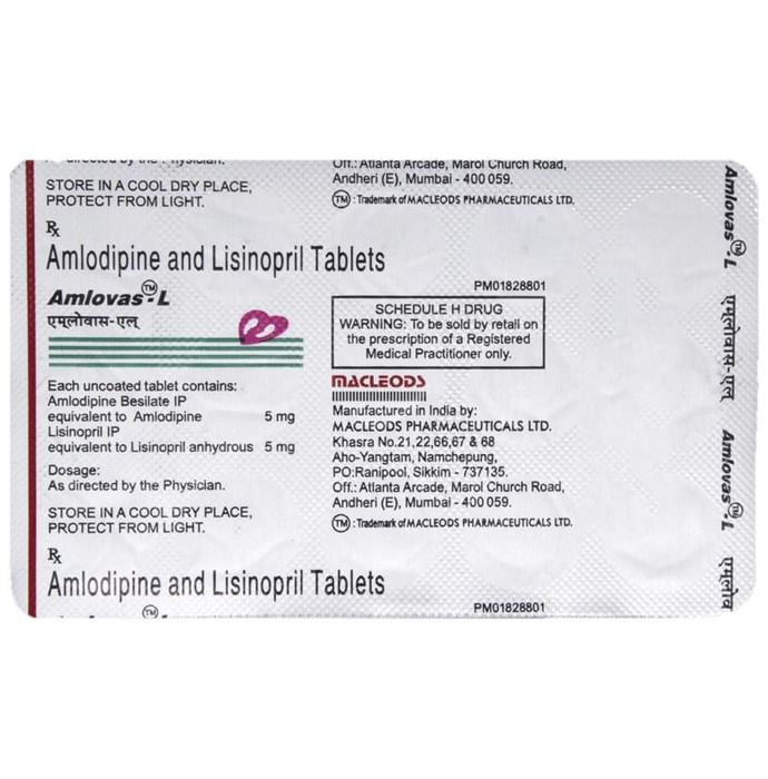 Amlovas-L Tablet