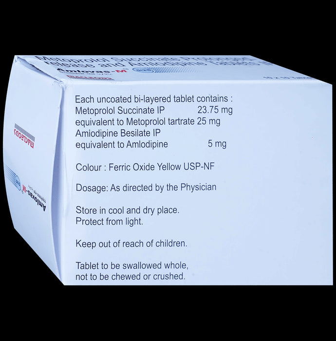 Amlovas-M 5/25 Tablet PR