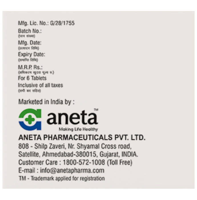 Amoxineta-CV 625 Tablet
