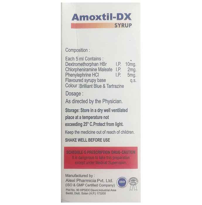 Amoxtil-DX Syrup Sugar Free