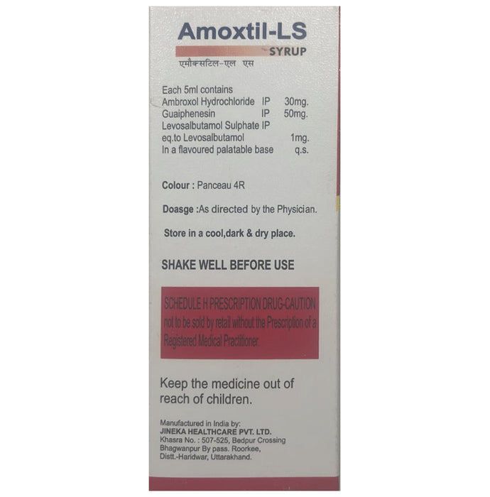 Amoxtil-LS Syrup Sugar Free