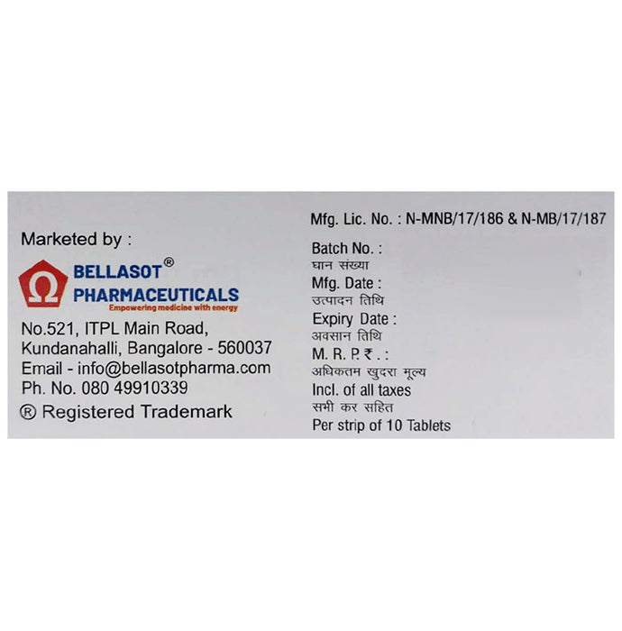 Bellazole-D 40mg Tablet