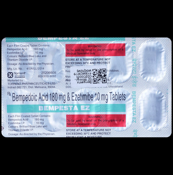 Bempesta EZ 180mg/10mg Tablet