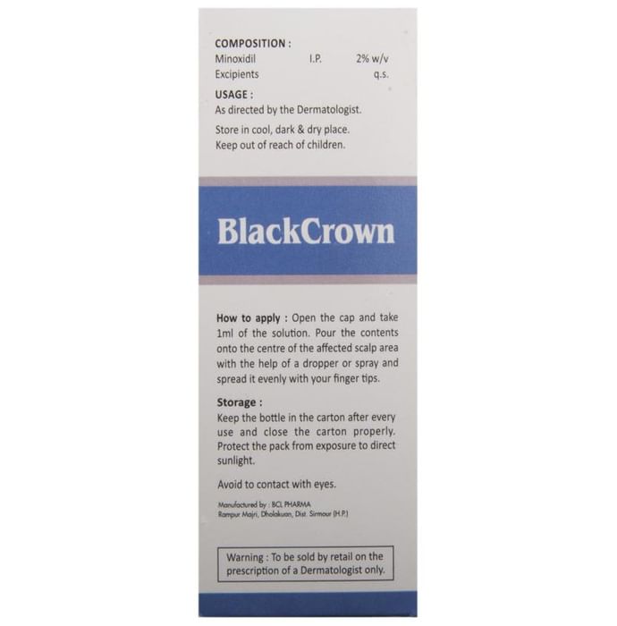 BlackCrown 2% Solution