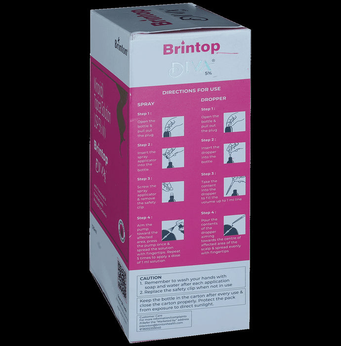 Brintop Diva 5% Topical Solution