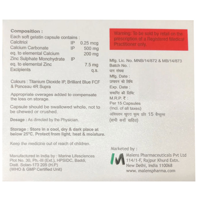 Calceto Softgel Capsule