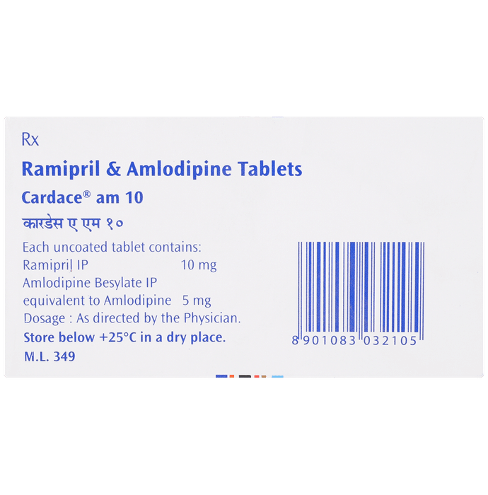 Cardace AM 10 Tablet