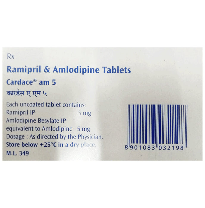 Cardace AM 5 Tablet