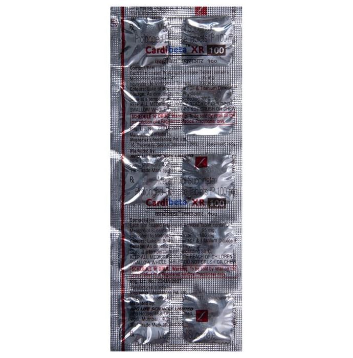 Cardibeta XR 100 Tablet