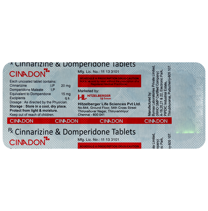 Cinadon Tablet
