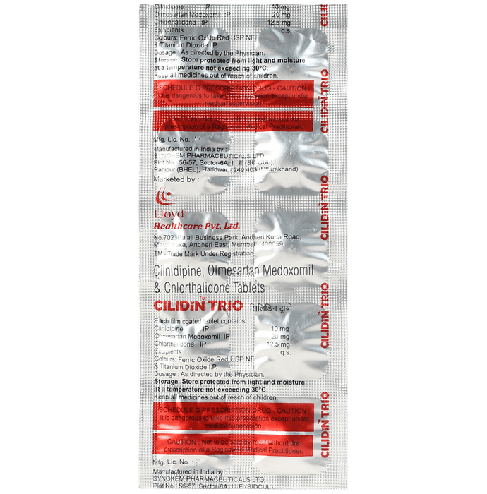 Cilidin Trio Tablet