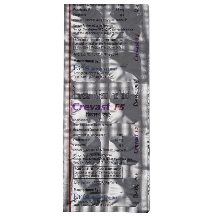 Crevast-F 5 Tablet