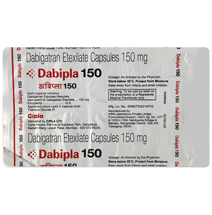 Dabipla 150mg Capsule