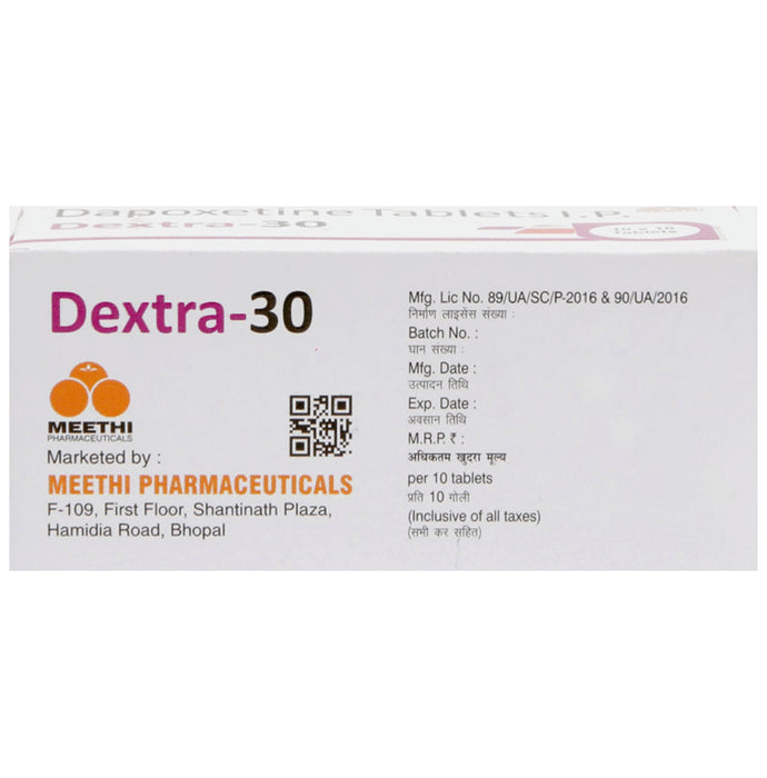 Dextra 30mg Tablet