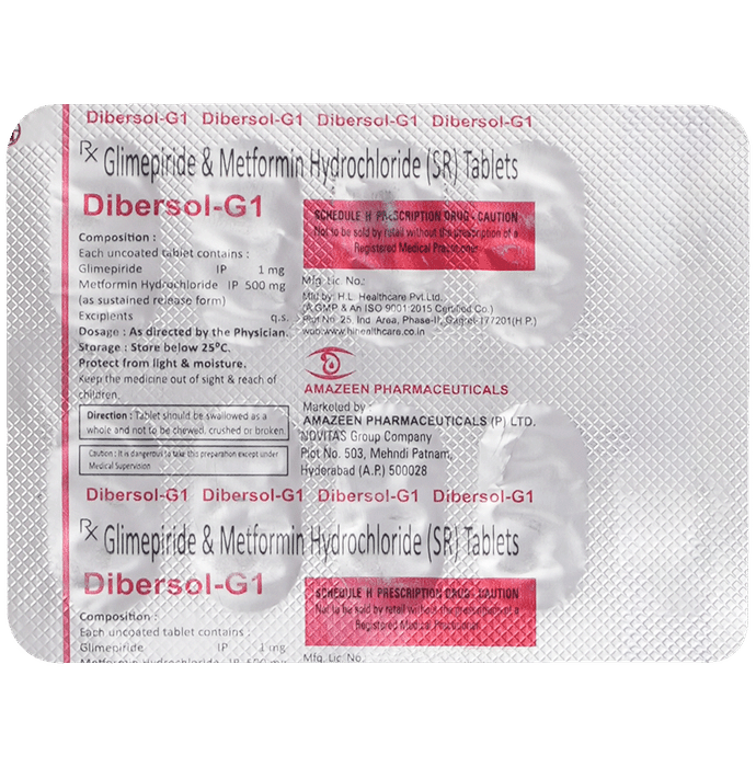 Dibersol-G 1 Tablet SR