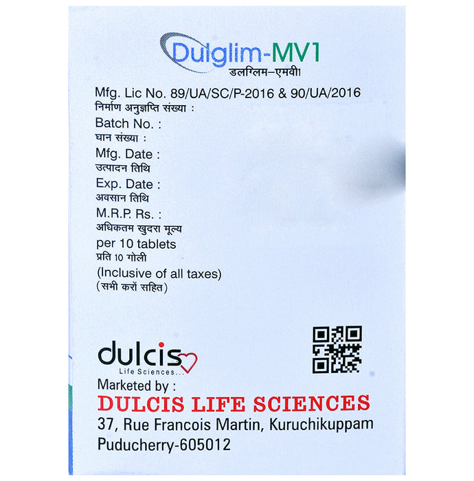 Dulglim-MV1 Tablet SR