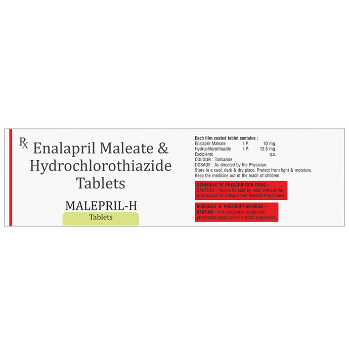 Malepril-H Tablet
