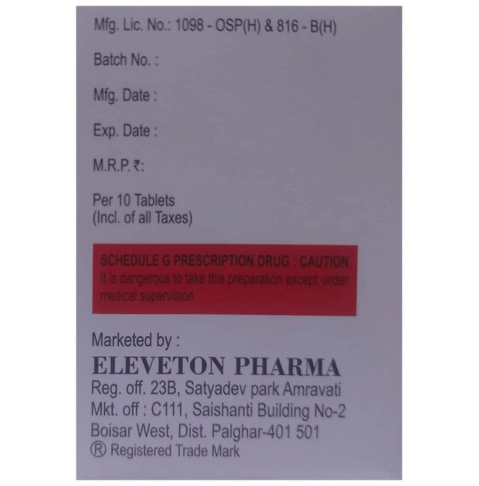 Eveglim M 852 Tablet PR