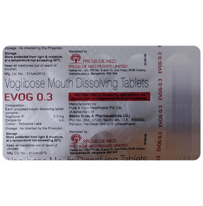 Evog 0.3 Tablet MD