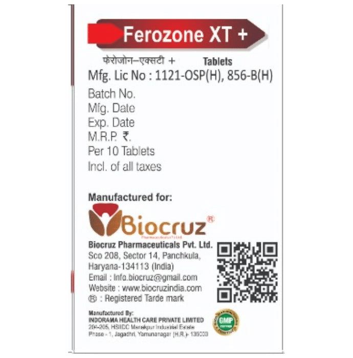 Ferozone XT + Tablet