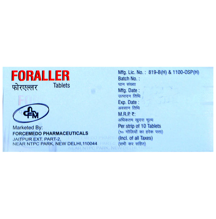 Foraller Tablet