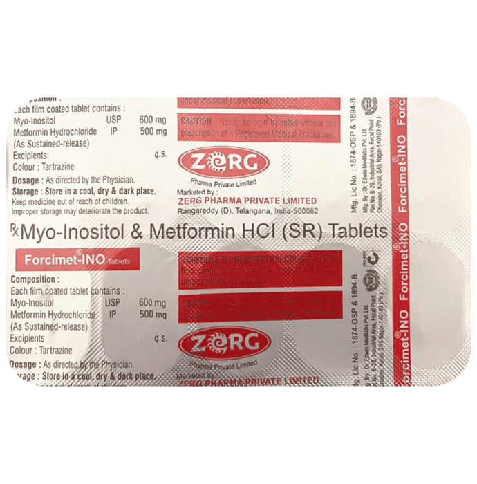 Forcimet-Ino Tablet SR