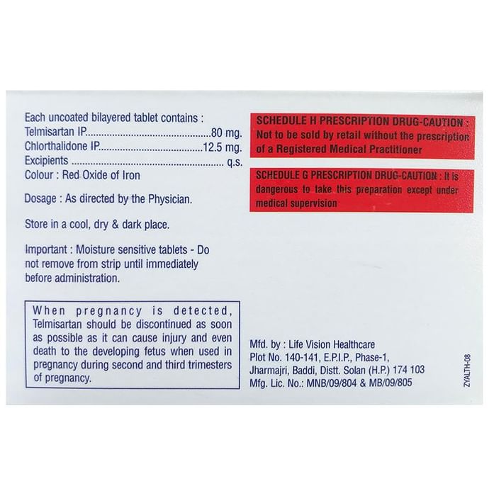 Hopetel-CT 80/12.5 Tablet