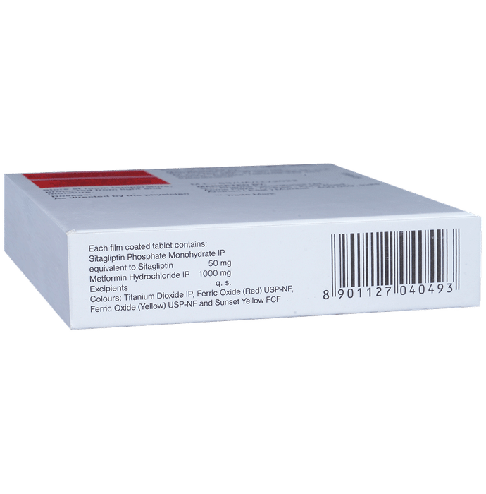 Istamet 50mg/1000mg Tablet