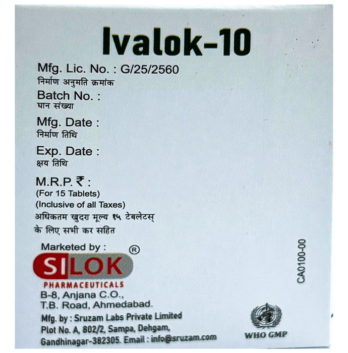 Ivalok 10 Tablet