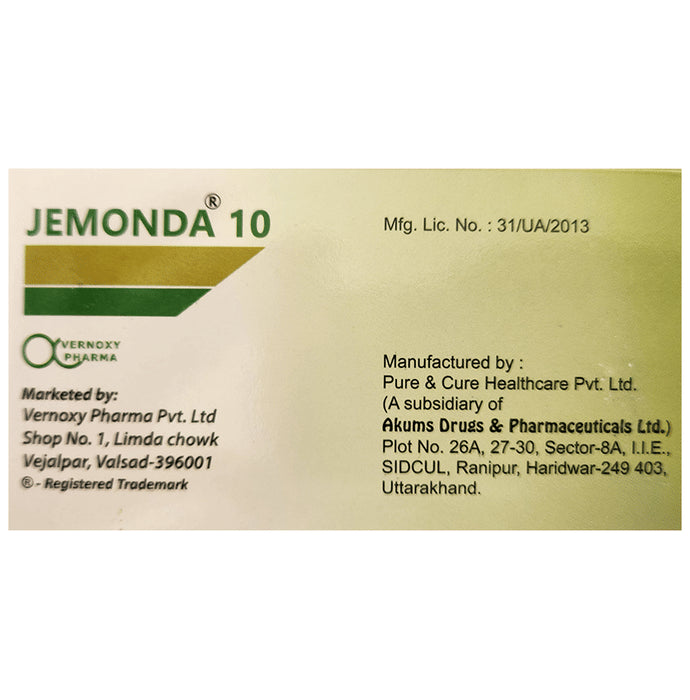 Jemonda 10 Tablet