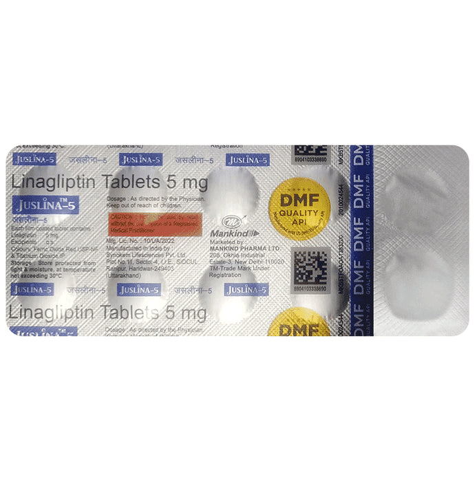 Juslina 5mg Tablet