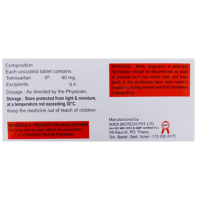 Kelvitel 40mg Tablet